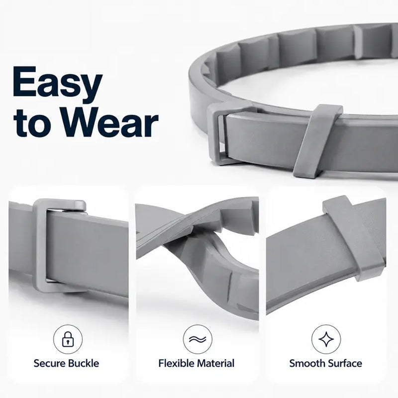 Tick and flea protection collar