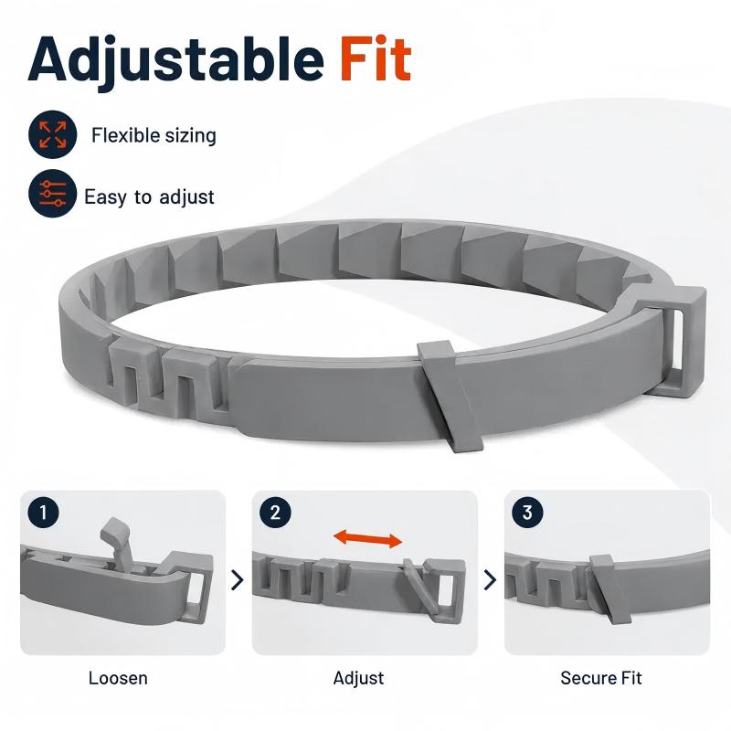 Tick and flea protection collar