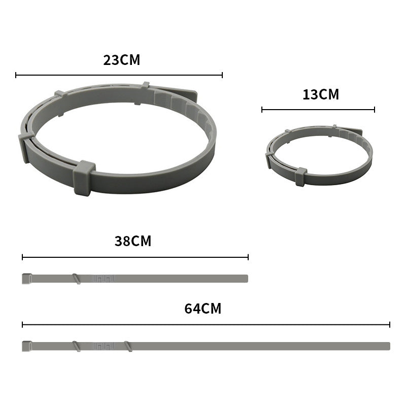 Tick and flea protection collar